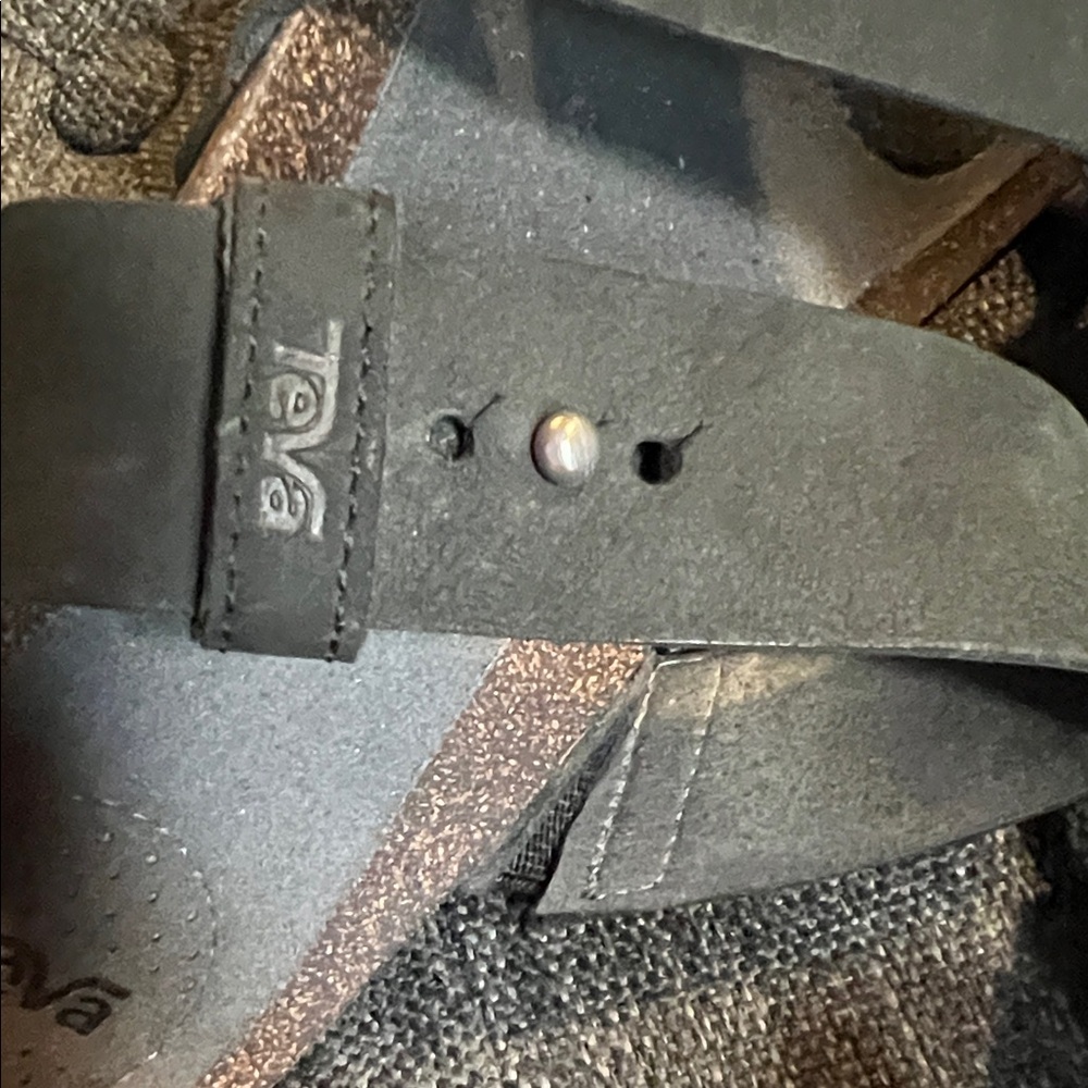 Teva black suede Sandals, 8.5 - Picture 5 of 6
